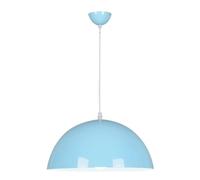 Light Chandelier Lamp Hanging Lamp Rustic Industrial Dome with Metal Lampshade Big Barn Dome Shade Ceiling Light Indoor for Living Room Bedroom Kitchen Island/Green/40Cm(Blue,40Cm)