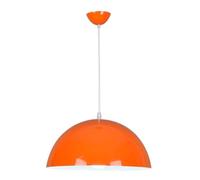Light Chandelier Lamp Hanging Lamp Rustic Industrial Dome with Metal Lampshade Big Barn Dome Shade Ceiling Light Indoor for Living Room Bedroom Kitchen Island/Green/40Cm(Orange,40Cm)