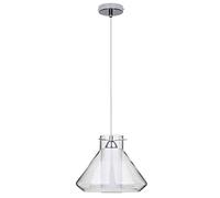 Light&Co. Lampada A Sospensione Universe Metallo/Trasparente