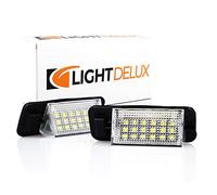 Light-Delux - Illuminazione targa a LED per E36 berlina, E36 Coupe, E36 Compact, E36 Touring, E36, Modulo M3 Plug&Play omologato