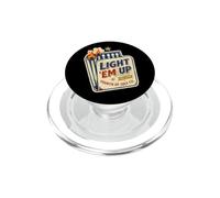 Light Em Up Quarto di luglio patriottico Vintage Matchbook USA PopSockets PopGrip per MagSafe