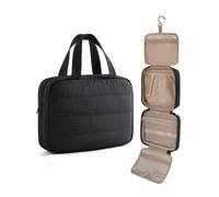 LIGHT FLIGHT Beauty case da viaggio, organizer da appendere per trucchi per | Organizer portatile da appendere per shampoo da viaggio, articoli da toeletta di dimensioni standard