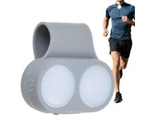 Light For Running At Night - 4 Adjustable Modes Portable Silicone LED Chest Light, Illuminated Nighttime Visibility Jogger Lamp, Compact Battery Operated Clothing Flashlight | Strobe Beam Torchiere Fo