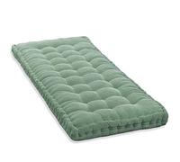Light Green Bench Cushion 2-3 Seater 180x40cm Cotton Sofa Floor Seat Mattress for Home Garden Patio Swing - Comfortable Outdoor Seating Accessory