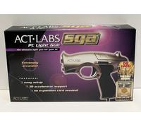 LIGHT GUN ACT LABS PC TV MAME MONITOR TV CRT NEW NEVER USED ONLY OLD PC