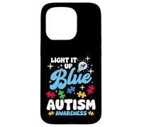 Light It Up Blue Autism Awareness Shirt Men Women Kids Custodia per iPhone 15 Pro
