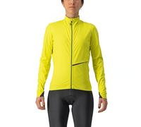 Castelli Go Gore-tex Infinium™ Windstopper® Jacket Giallo M Donna Yellow / Grey