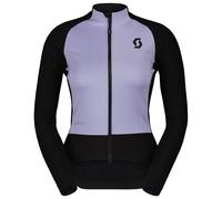 Light Jacket donna RC Warm Hybrid GTX WS nero/lillà XL