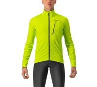 Castelli Go Gore-tex Infinium™ Windstopper® Jacket Verde M Uomo Electric Lime / Black