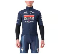 Castelli Gabba Ros 2 Soudal Quick-step 2024 Gore-tex Infinium™ Windstopper® Jacket Blu L Uomo