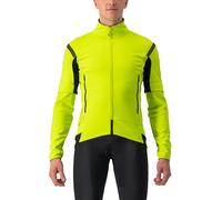 Giacca Castelli Perfetto RoS 2 Rosso Corsa GORE-TEX INFINIUM™ maniche rimovibili verde lime grigio - S