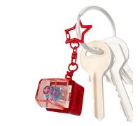Light Keyboard Fidget, Star Design Sensory Button, Clicker Key Ring Toy, Fun Interactive Stress Relief Tool Adults Kids Usage, Ideale per Classroom School Work Home Car Bedroom Living Room Usage