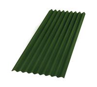 LIGHT - LASTRA MONOSTRATO ONDULATA DA COPERTURA BASE VERDE INTENSE 200 X 85 CM.