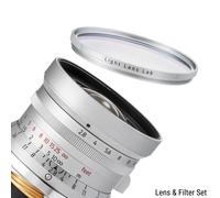 LIGHT LENS LAB 28mm F2.8 Lens Nine Element Elmarit per Leica M con set di fil...