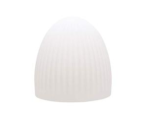 Light Life 62363s oggetto luminoso Cage solare, plastica, bianco, 37 x 37 x 39 cm