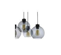 Light LP-0703/4C BK Lampada soffitto Perugia 4xGU10 + 1xLED nero