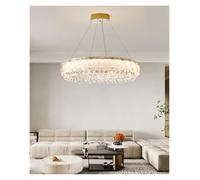 Light Luxury Crystal Living Room Chandelier Postmodern Simple Atmosphere Master Bedroom Room Dining Room Creative Glass