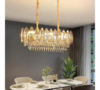 Light Luxury Home Decoration Living Room Ceiling Crystal Chandelier Hotel Dining Room Light Master Bedroom LED Lighting