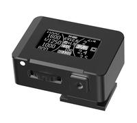 Light meter photography, Photography Light Meter, Camera Light Meter with OLED Screen, Exposure Indicator, 30° Average Metering, Adjust ISO, Aperture and Shutter Speed Photography for Cameras(Black)