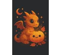 Light My Candle Dragon || Lined Notebook, 6x9, 120 Pages: A cozy autumn companion for journaling, reflection, and creative notes