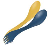 Light My Fire Spork lefty giallo opaco/blu nebbioso 2412811413