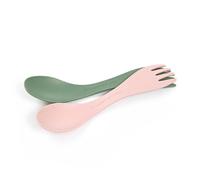 Posate per bambini Light My Fire Spork Little 2-pack Colore: rosa/verde