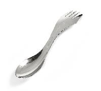 Light My Fire Sporks - Forchetta da campeggio in acciaio inox (18/8), infrangibile, forchetta, cucchiaio e coltello, utensili da campeggio riutilizzabili, forchetta in metallo resistente e leggero