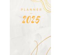 Light-Pink 2025 365 days Daily Planner 8.5" x 11" with Monthly calendar pages, one dated plain page per day with lines, 395 pages total, hardcover