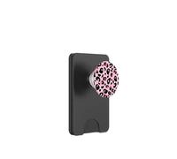 Light Pink Leopard Print Hot Pink Cheetah Halloween Ghost PopSockets PopWallet per MagSafe