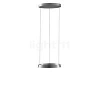 Light Point Edge Round Lampada a sospensione LED, titanio - ø50 cm - 2.700-5.000 K