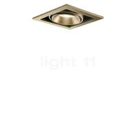 Light Point Ghost Faretto da incasso a soffitto LED 1 fuochi, ottone - 11 cm