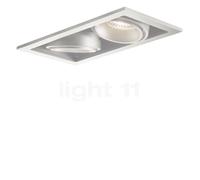 Light Point Ghost Faretto da incasso a soffitto LED 2 fuochi, bianco - 20 cm