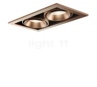 Light Point Ghost Faretto da incasso a soffitto LED, oro rosa - 2 fuochi