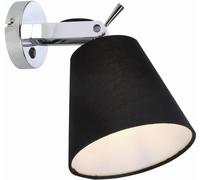Light Prestige Bali lampada da parete 1x40 W nero LP-5031/1WBK