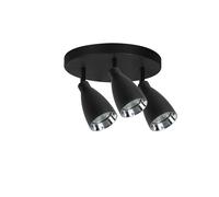 Light Prestige Campana plafoniera 3x8 W nero LP-3103/3C BK