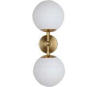 Light Prestige Dorado lampada da parete 2x40 W bianco-oro LP-002/2W