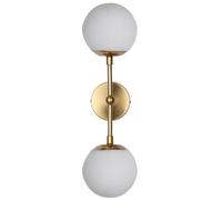 Light Prestige Dorado lampada da parete 2x40 W bianco-oro LP-002/2WL