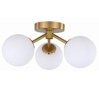 Light Prestige Dorado lampada da soffitto 3x40 W bianco-oro LP-002/3C