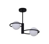 Light Prestige Dorado lampada sospesa 2x10 W nero LP-002/2C ring BK