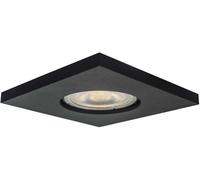 Light Prestige Lagos lampada da incasso 1x50 W nero LP-440/1RSBKSQUARE