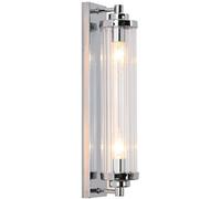Light Prestige Lorenzo lampada da parete 2x40 W cromo-trasparente LP-2960/1WCH