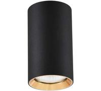 Light Prestige Manacor lampada da soffitto 1x50 W nero-oro LP-232/1D-130BK/GD