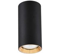 Light Prestige Manacor lampada da soffitto 1x50 W nero-oro LP-232/1D-170BK/GD