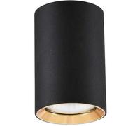 Light Prestige Manacor lampada da soffitto 1x50 W nero-oro LP-232/1D-90BK/GD