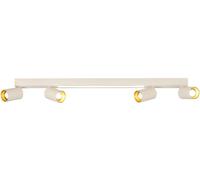 Light Prestige Perugia lampada da soffitto 4x50 W bianco-oro LP-0703/4CWH
