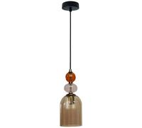 Light Prestige Tropea lampada sospesa 1x15 W ambra LP-2004/1PMAM