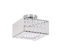 Light Prestige Vetro lampada da soffitto 1x15 W cromo LP-2910/1C CH square