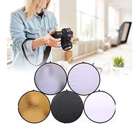 Light Reflector 80cm - 5 in Strumento Pieghevole Multi -disco per la Fotografia