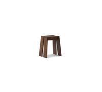 Light Sgabello Rovere Frassino Laccato Marrone