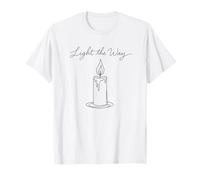 Light The Way Funny Candle Maker Chandler Soy Gift Maglietta